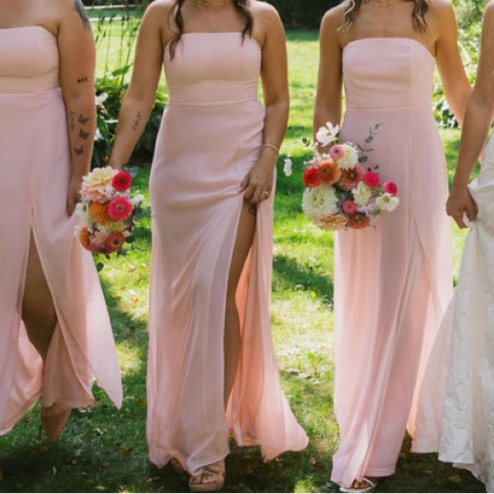 Pink Birdy Grey Dress